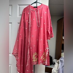 Brand new Bonanza Satrangi designer 3 piece suit